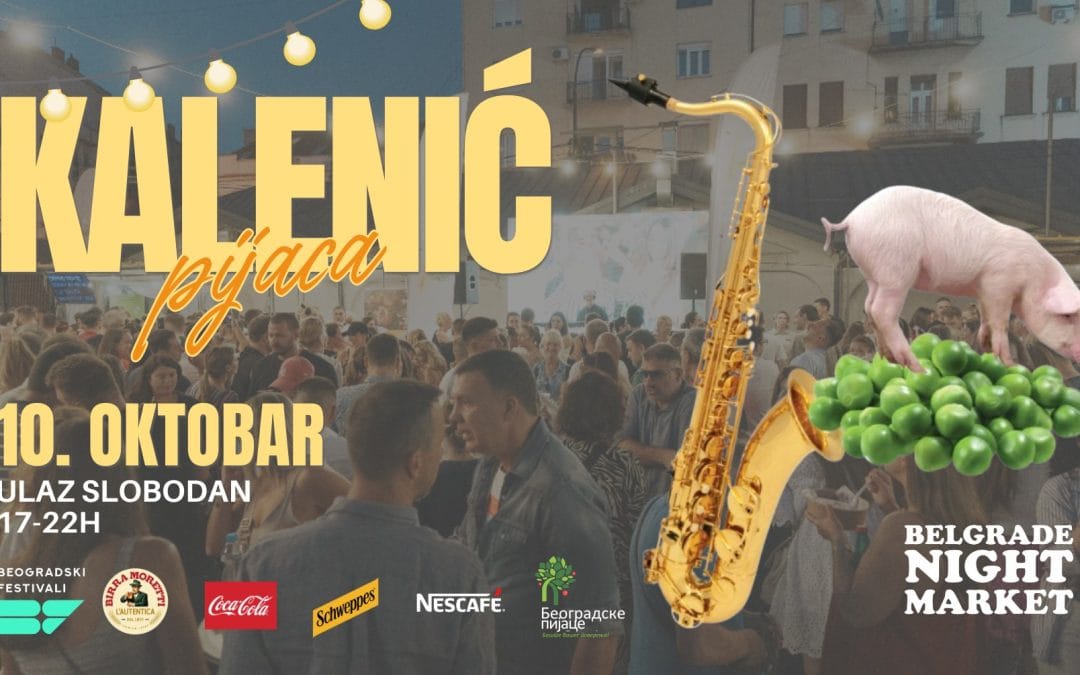 Beogradski noćni market na Kaleniću 10. oktobra